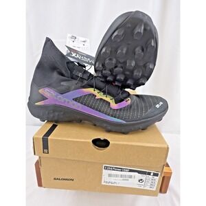 Salomon S/lab Cross 2 Men's Size 10.5 Black/Blk/Blk Iridescent Super Rare! NIB